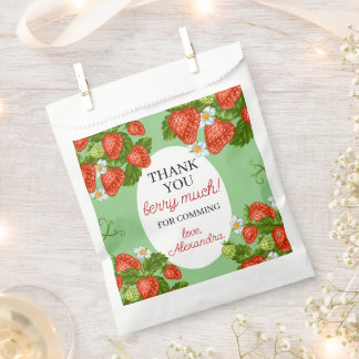 Berry First Birthday Party Favour Bags