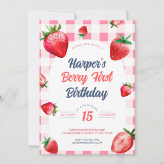 Berry First Invitation