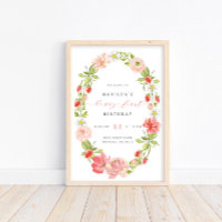 Berry First Strawberry 1st Birthday | Welcome