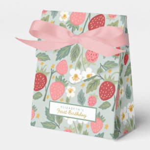 Berry first Strawberry Favour Box