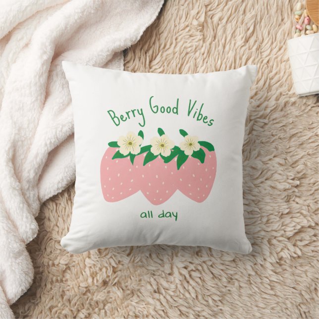 Berry Good Vibes All Day Cushion (Blanket)