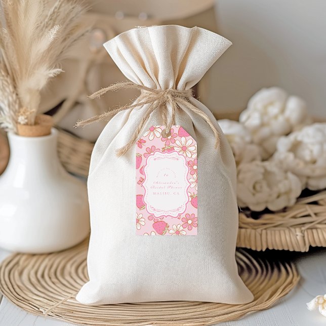 Berry in Bloom Bridal Shower Gift Tags (Creator Uploaded)