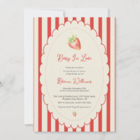 Berry in love Preppy Strawberry Bridal Shower 