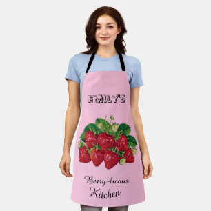 Berry-licous Baby Shower Apron