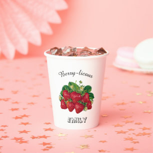 Berry-licous Paper Cups