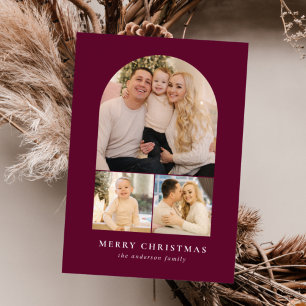 Berry Minimalist Arch 3 Photo Holiday