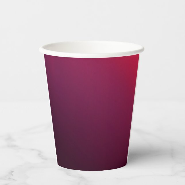 Berry Minimalist Paper Cup (Front)