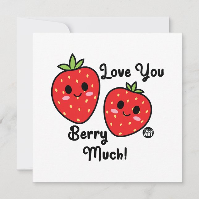 berry much invitation (Front)