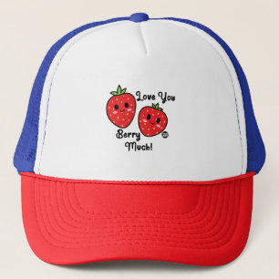 berry much trucker hat