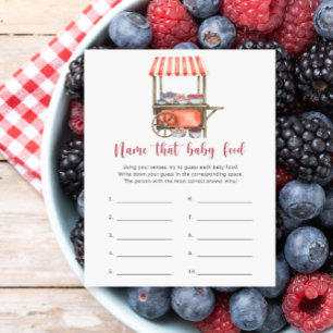 Berry - Name that baby Food shower game