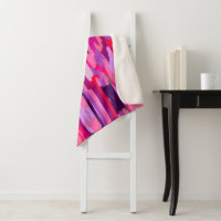 Berry Patch: Red and Pink Abstract