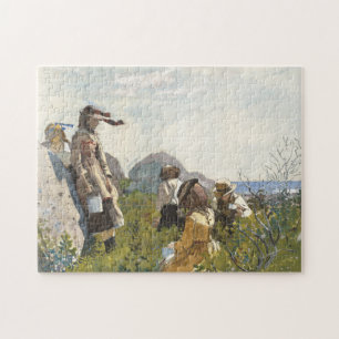 Berry Pickers Winslow Homer Jigsaw Puzzle
