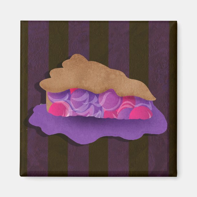 Berry Pie Mousepad Magnet (Front)