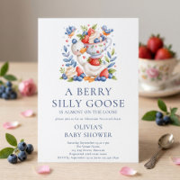 Berry Silly Goose Afternoon Tea Baby Shower