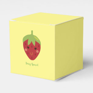 Berry Special Smiling Strawberry   Favour Box