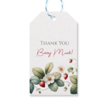 Berry Strawberry Birthday Thank You