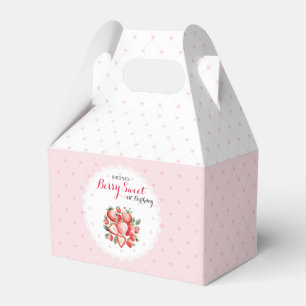Berry Sweet 1st Birthday Favour Box