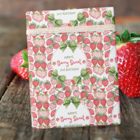 Berry Sweet 2nd Birthday Strawberry Party 