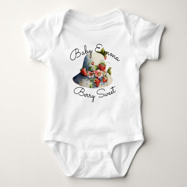 Berry Sweet  Baby Bodysuit (Front)