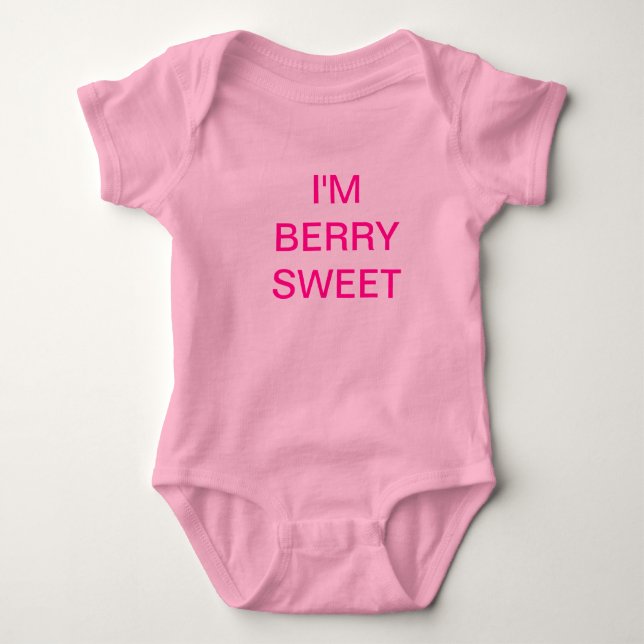 Berry Sweet Baby Bodysuit (Front)