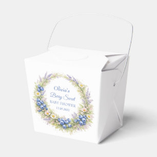 Berry Sweet Baby Shower Blueberry Baby Girl Boy Favour Box