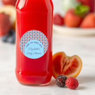 Berry Sweet Baby Shower Classic Round Sticker