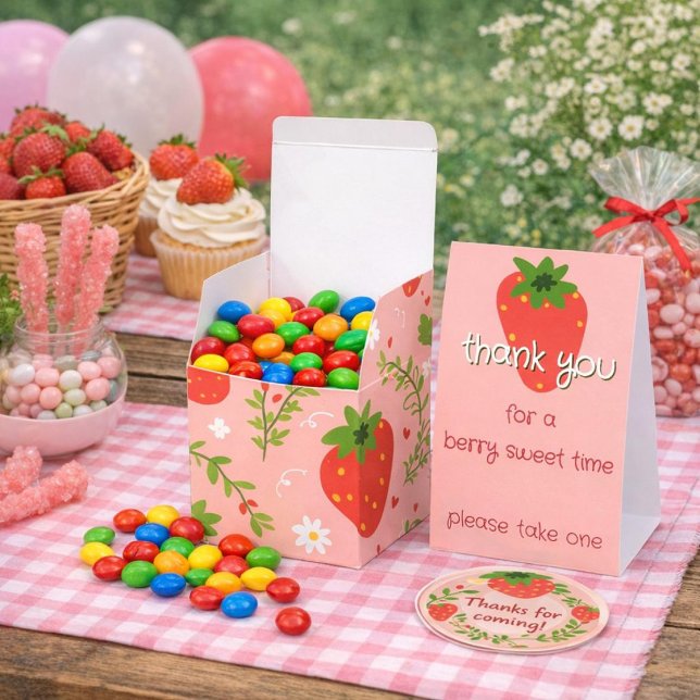 Berry Sweet Baby Shower Favour Box (Creator Uploaded)