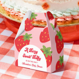 Berry Sweet Baby Shower Favour Box