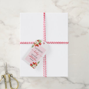 Berry Sweet Baby Shower Gift Tag