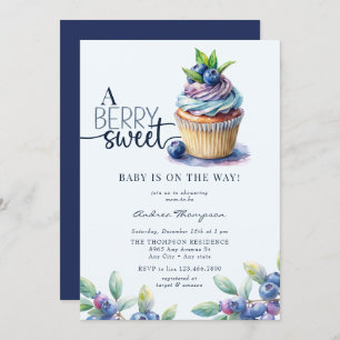 Berry Sweet  Baby Shower Invitation