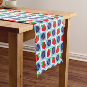 Berry Sweet Baby Shower Short Table Runner