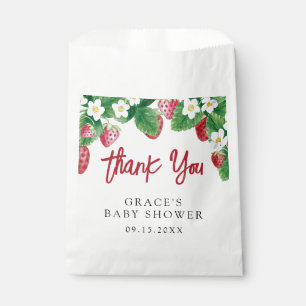 Berry Sweet Baby Shower Thank You Favour Bags