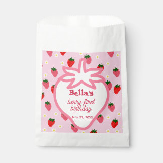 Berry Sweet Berry First Birthday Girl Favour Bags