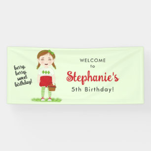 Berry Sweet Birthday  Banner