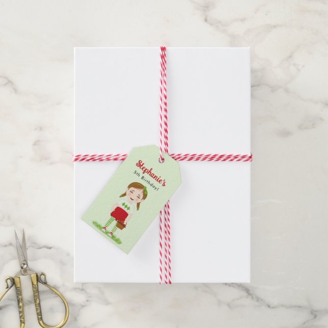 Berry Sweet Birthday Gift Tags (With Twine)