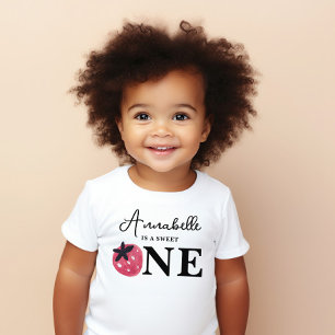 Berry Sweet Birthday Guest of Honour Baby T-Shirt