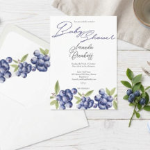 Berry Sweet Blueberry Baby Shower