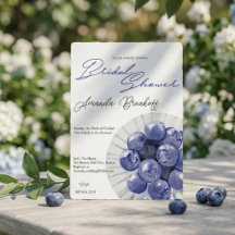 Berry Sweet Blueberry Bridal Shower