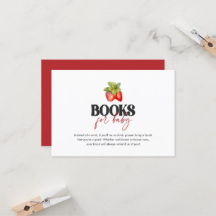 Berry Sweet Books for Baby Card