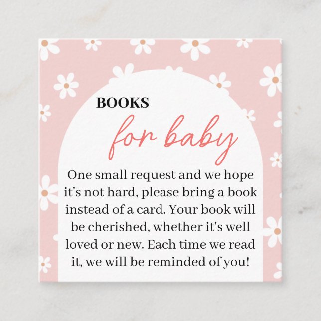 Berry Sweet Books For Baby  Enclosure Card (Front)