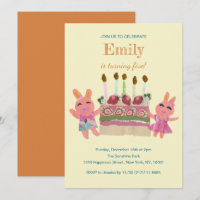 Berry Sweet Bunny Buddies| Yellow Birthday
