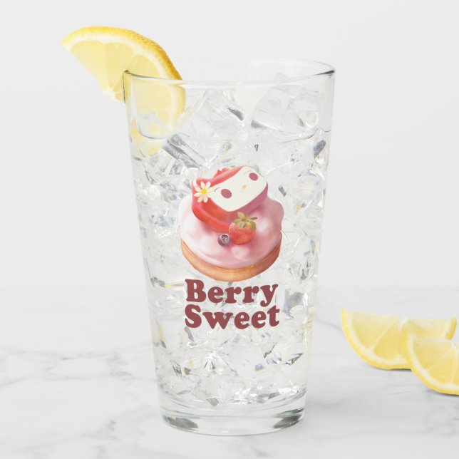Berry Sweet: Bunny Girl Strawberry Tart Glass (Front Ice)