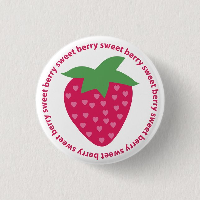 Berry Sweet Button (Front)