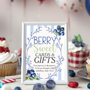Berry Sweet CARDS & GIFTS Blueberry Sign