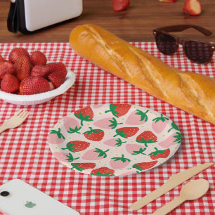 Berry Sweet Delights Soft Pink Paper Plate