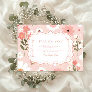 Berry Sweet Love Bridal Shower Thank You Card