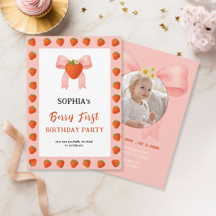 Berry Sweet Party Invitation