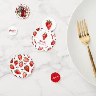Berry Sweet Party Scatter Decorations Confetti