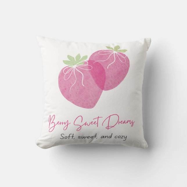 Berry Sweet Pillow (Front)
