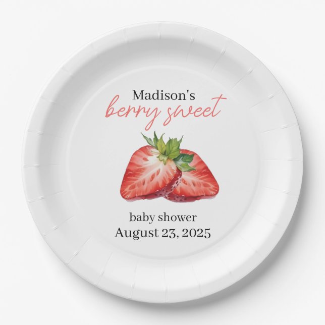 Berry Sweet Plate (Front)